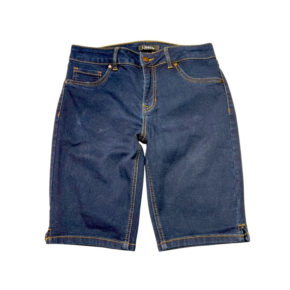 d. jeans Blue Jean Shorts Classic Style Bermuda length‎